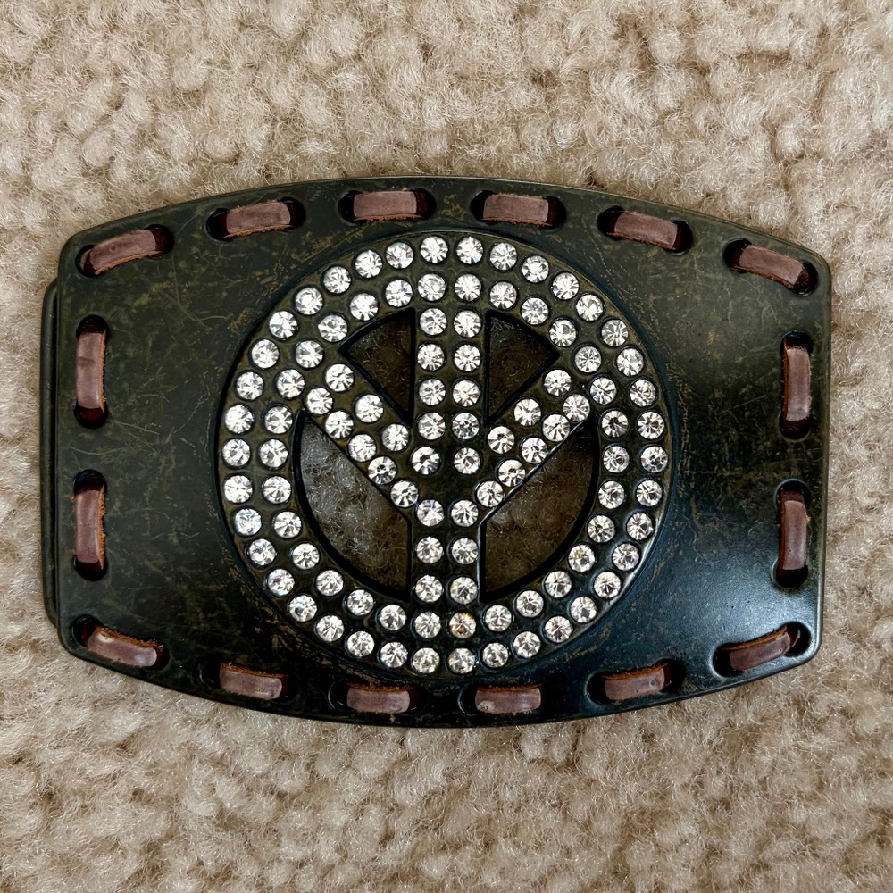 Peace Belt Buckle